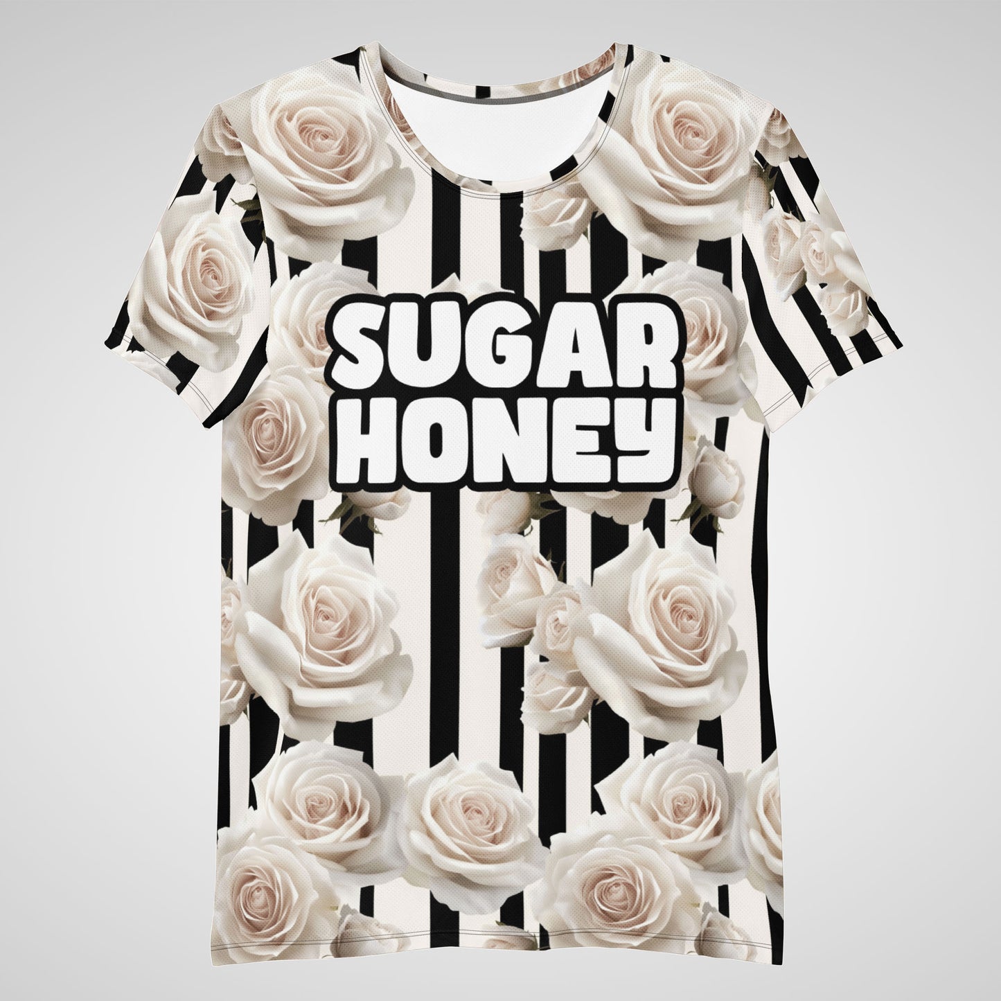 Noir Bloom - Athletic T-Shirt