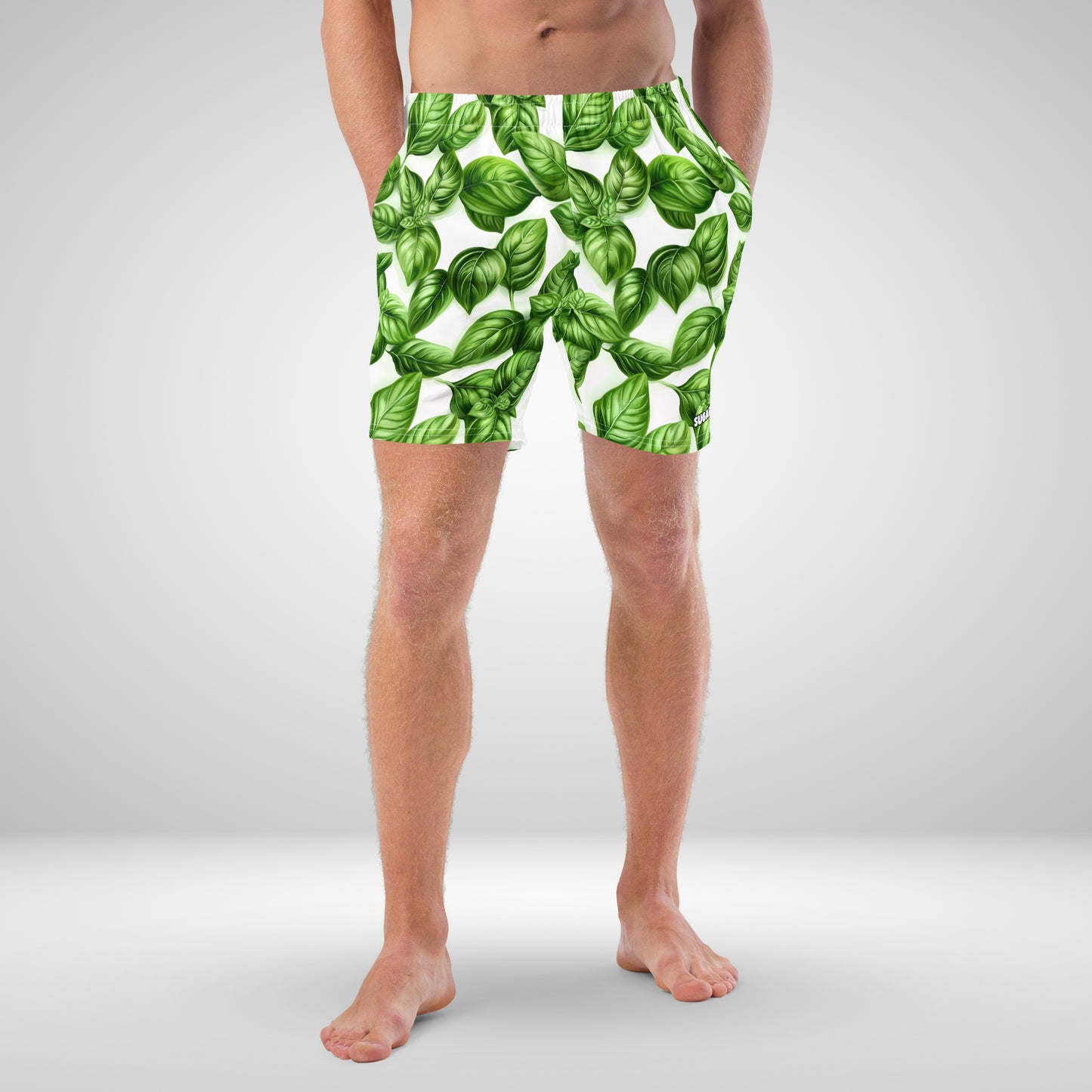 Sugar Basil - Swim Trunks