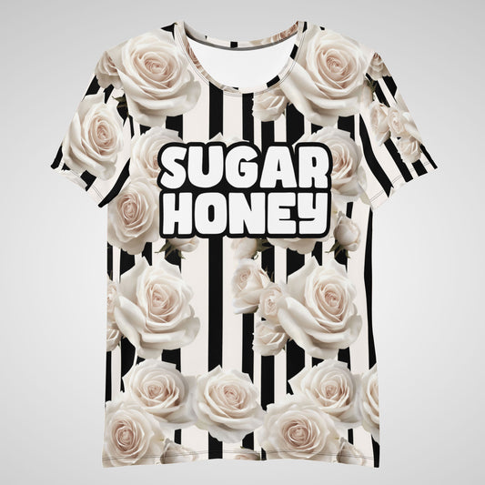 Noir Bloom - Athletic T-Shirt