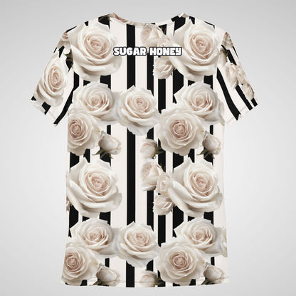 Noir Bloom - Athletic T-Shirt