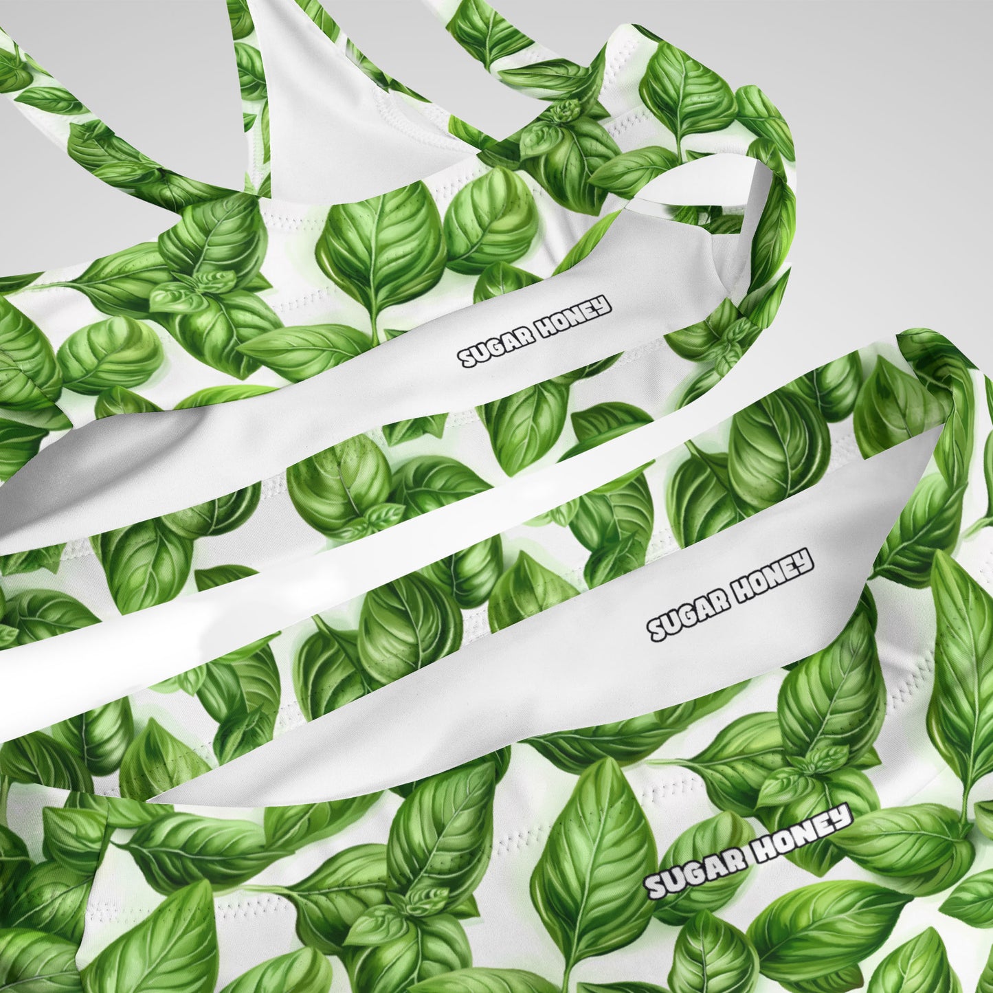 Sugar Basil - High-Waisted Bikini