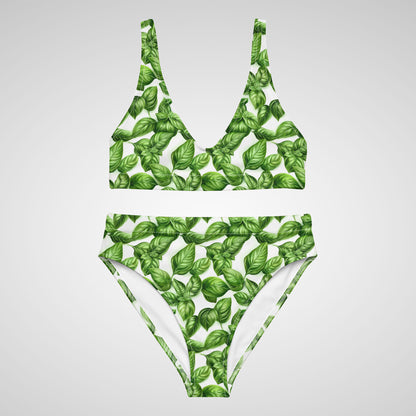 Sugar Basil - High-Waisted Bikini