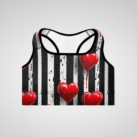Heartbreak - Padded Sports Bra
