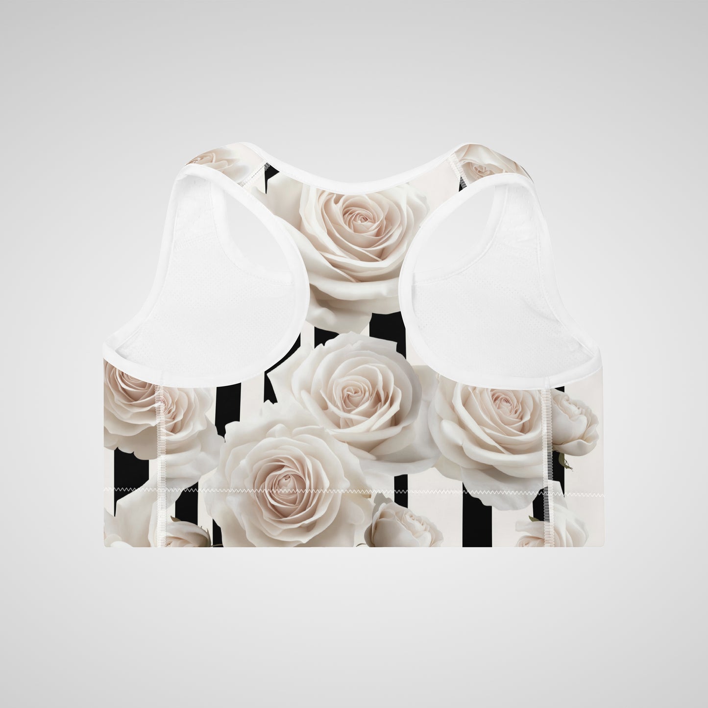 Noir Bloom - Padded Sports Bra