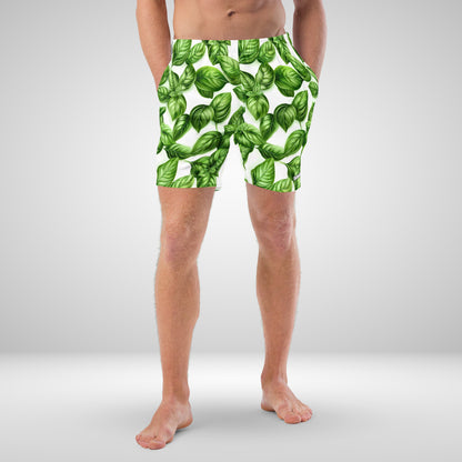 Sugar Basil - Swim Trunks