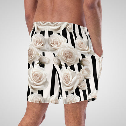 Noir Bloom - Swim Trunks